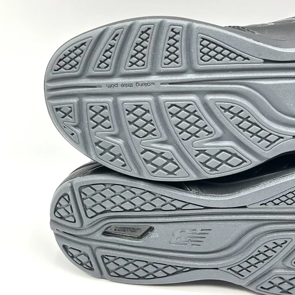 New Balance Womens Size 6.5 Black Leather 813‎ V1 Lace Up Walking Shoes Sneakers